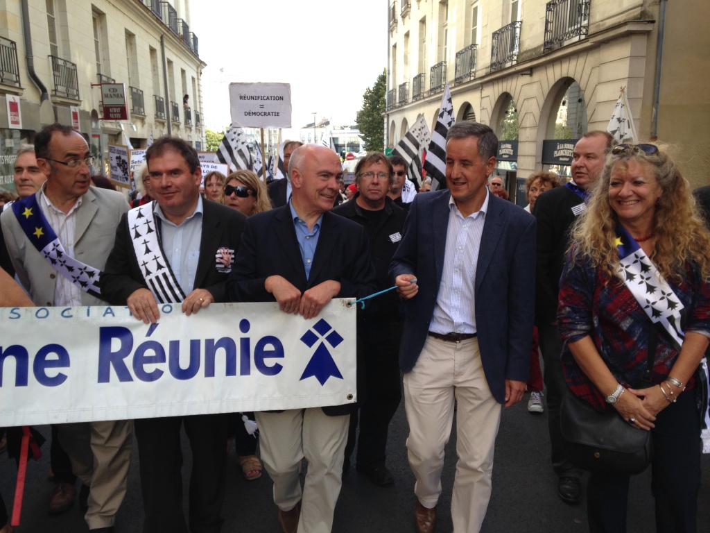 Marc LE FUR manifestation de Nantes le 27 septembre